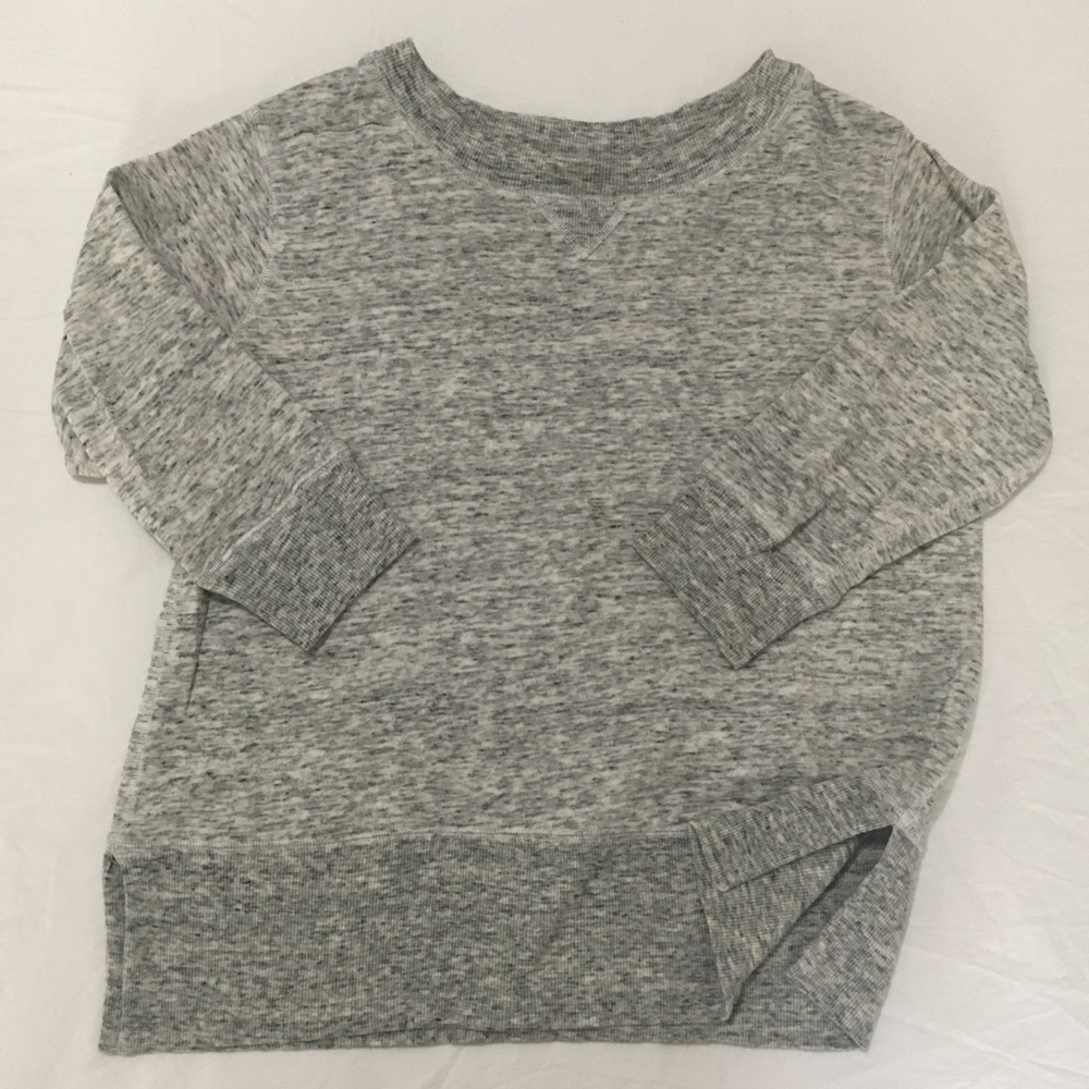 Club Monaco 3/4 Sleeve Sweatshirt
